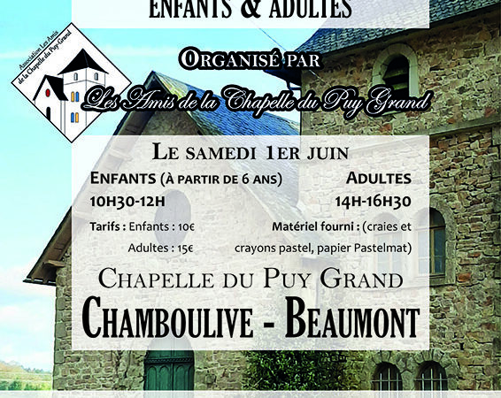 affiche initiation pastel chamboulive 1