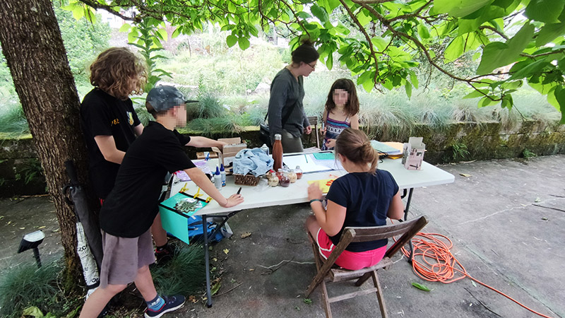 Atelier mandala en epices treignac projet 4