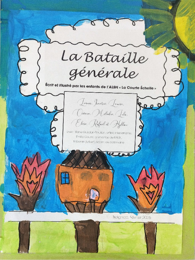 creation de livre avec les enfants du centre de loisirs 6