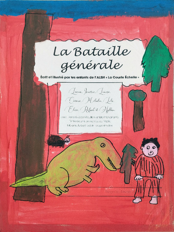 creation de livre avec les enfants du centre de loisirs 7