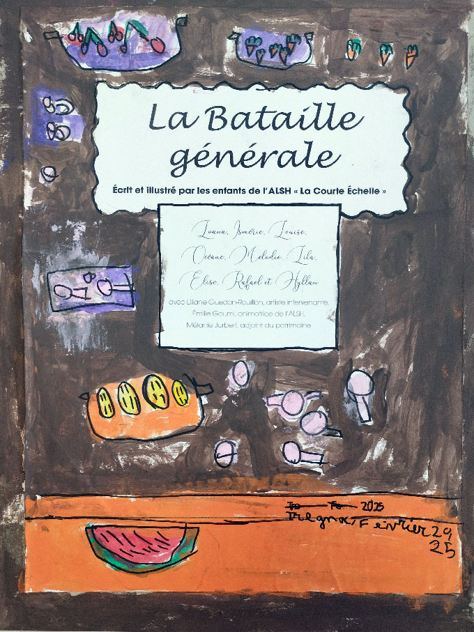 creation de livre avec les enfants du centre de loisirs 8