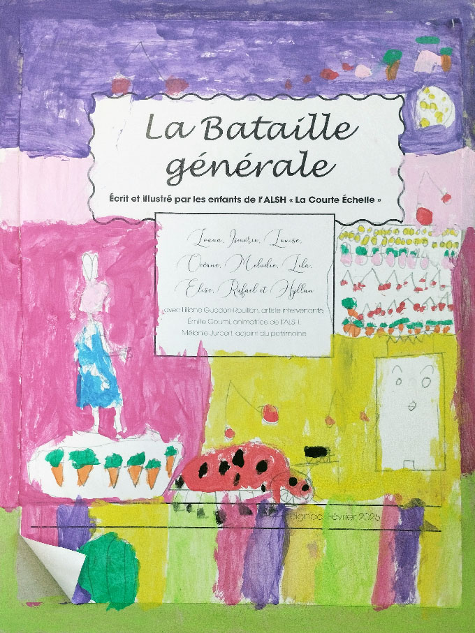 creation de livre avec les enfants du centre de loisirs 9